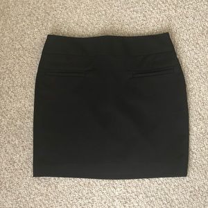 Calvin Klein black mini skirt